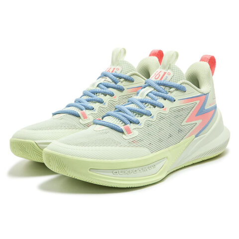 361° Slip Resistant, Abrasion Resistant, Breathable Low top Basketball Shoes Men’s Melon Green
