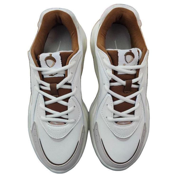Erke Abrasion Resistant Slip Resistant Low top Casual Running Shoes Women’s White Gray