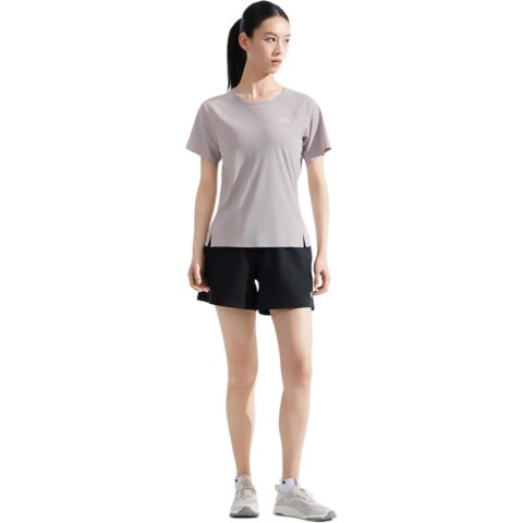 THE NORTH FACE SUN SMOOTH Quick Dry T Shirts Women's 1OA/Moon Shadow Gray