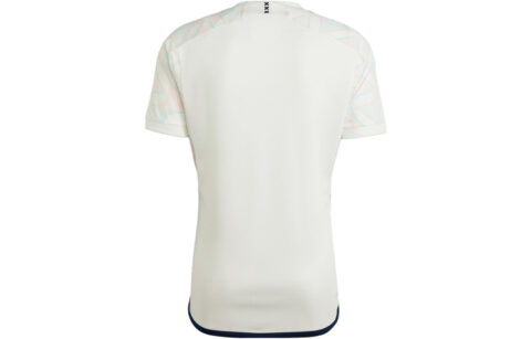Adidas Ajax Amsterdam Soccer Jerseys Men’s Bright White Moderate Straight Fit
