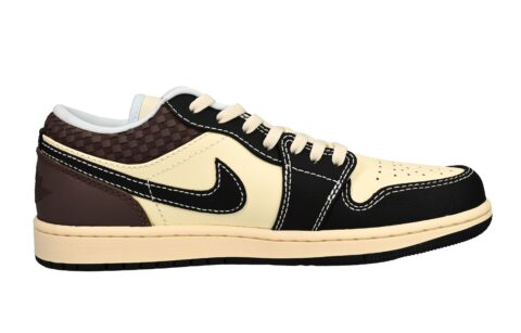 Jordan Air Jordan 1 Abrasion Resistant Breathable Abrasion Resistant Breathable Low top Vintage Basketball Shoes Men’s