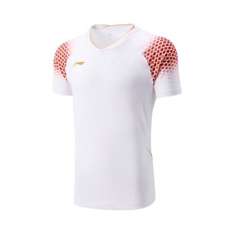 Li Ning Badminton Collection Badminton Jersey Unisex Standard White
