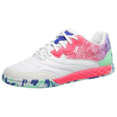 DECATHLON Slip Resistant Abrasion Resistant Slip Resistant Abrasion Resistant Soccer Shoes Men’s White Pink