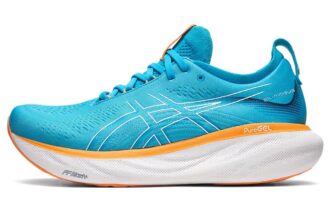ASICS Gel Nimbus 25 Island Blue Sun Peach