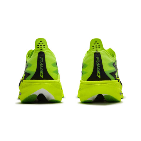 361° Flame 4 Low top Carbon Plate Technology Casual Marathon Running Shoes Unisex Neon Solar Yellow