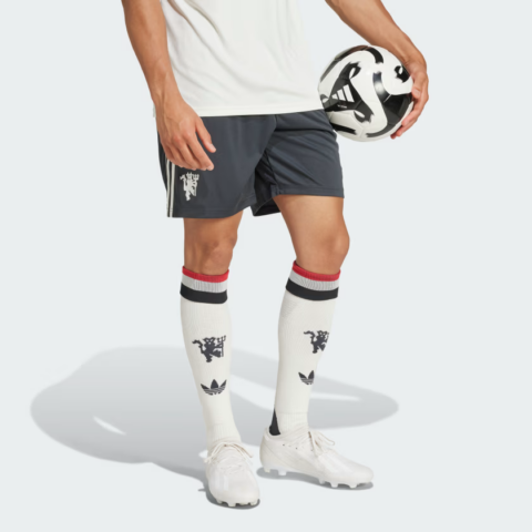 Adidas Originals SS24 Manchester United 24/25 Soccer Bottom Men’s Carbon