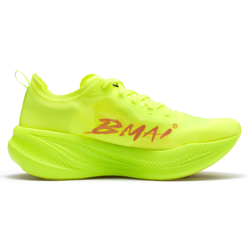 BMAI Jingtan Fly Plus Low top Running Shoes Men’s Neon Green