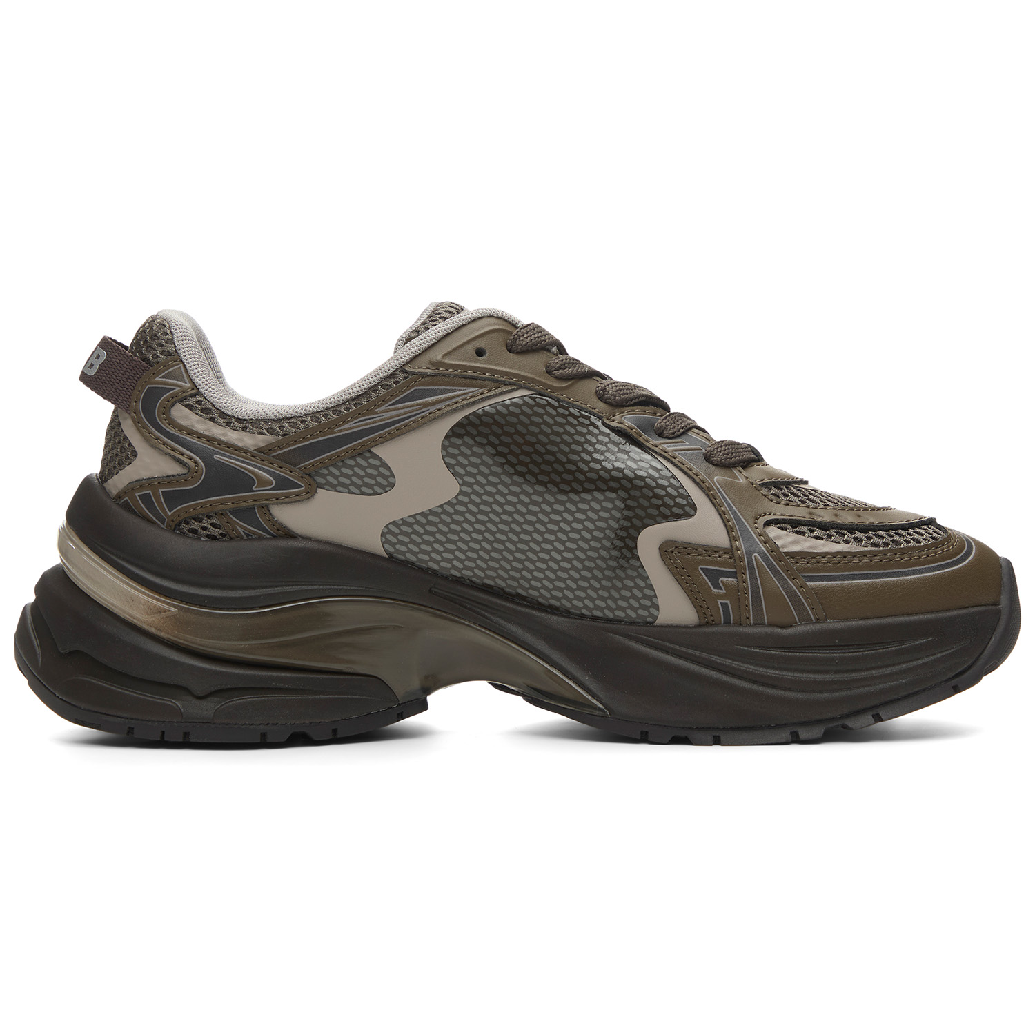 MLB New York Yankees Textile, Synthetic Leather Height Increasing Low top Casual Running Shoes Unisex Brown