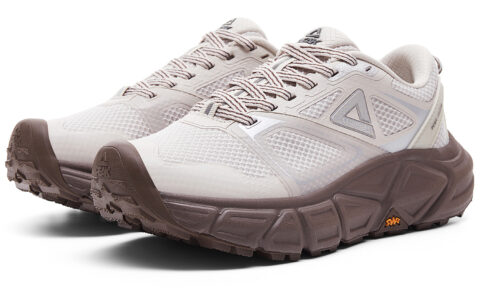 PEAK Cushioning Rebound Slip Resistant Low top Running Shoes Women’s Wheat Khaki