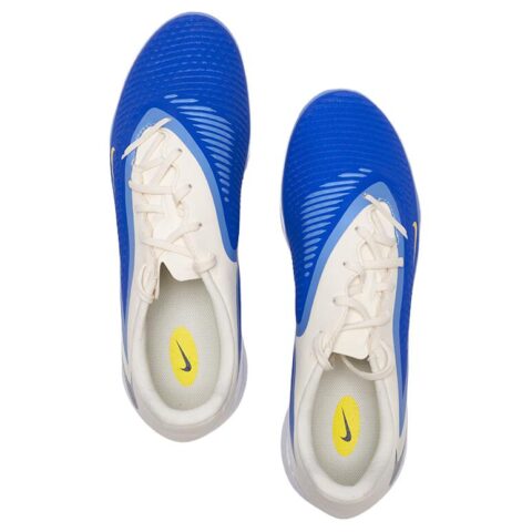 Nike Phantom 6 TF Turf Abrasion Resistant Soccer Shoes Unisex Blue