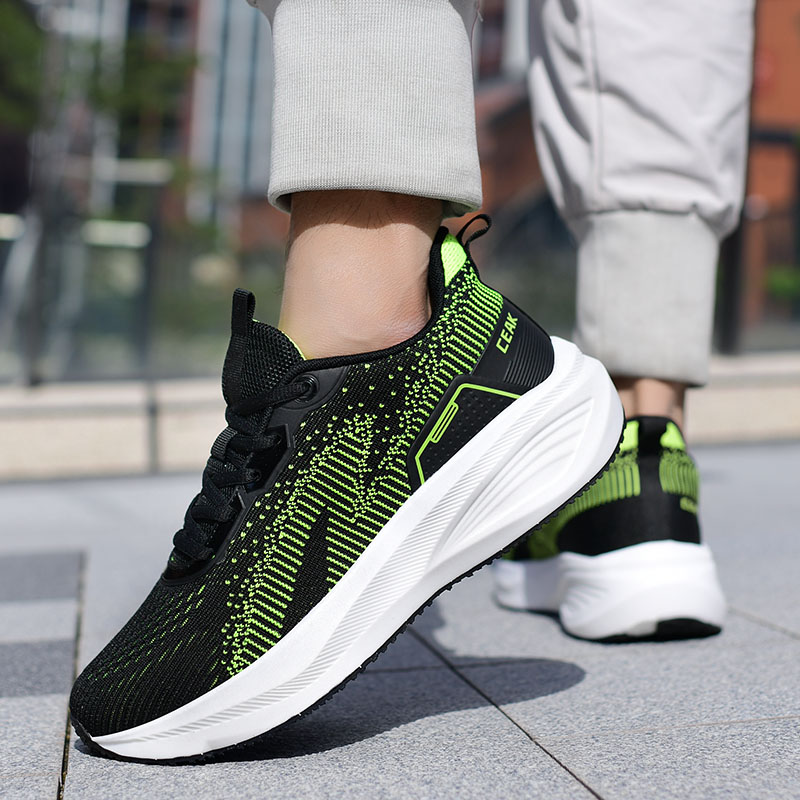 HEIWEILU Cushioning Abrasion Resistant Breathable Cushioning Abrasion Resistant Breathable Low top Casual Running Shoes