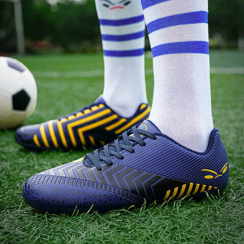 BIANSULONG FG Firm Ground Cushioning Slip Resistant Abrasion Resistant Coverage Impact Resistant Soccer Shoes Unisex