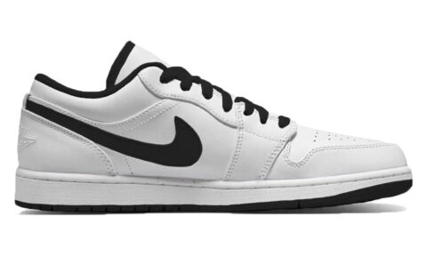 Jordan Air Jordan 1 Balance Lightweight Low top Vintage Basketball Shoes Unisex White Red