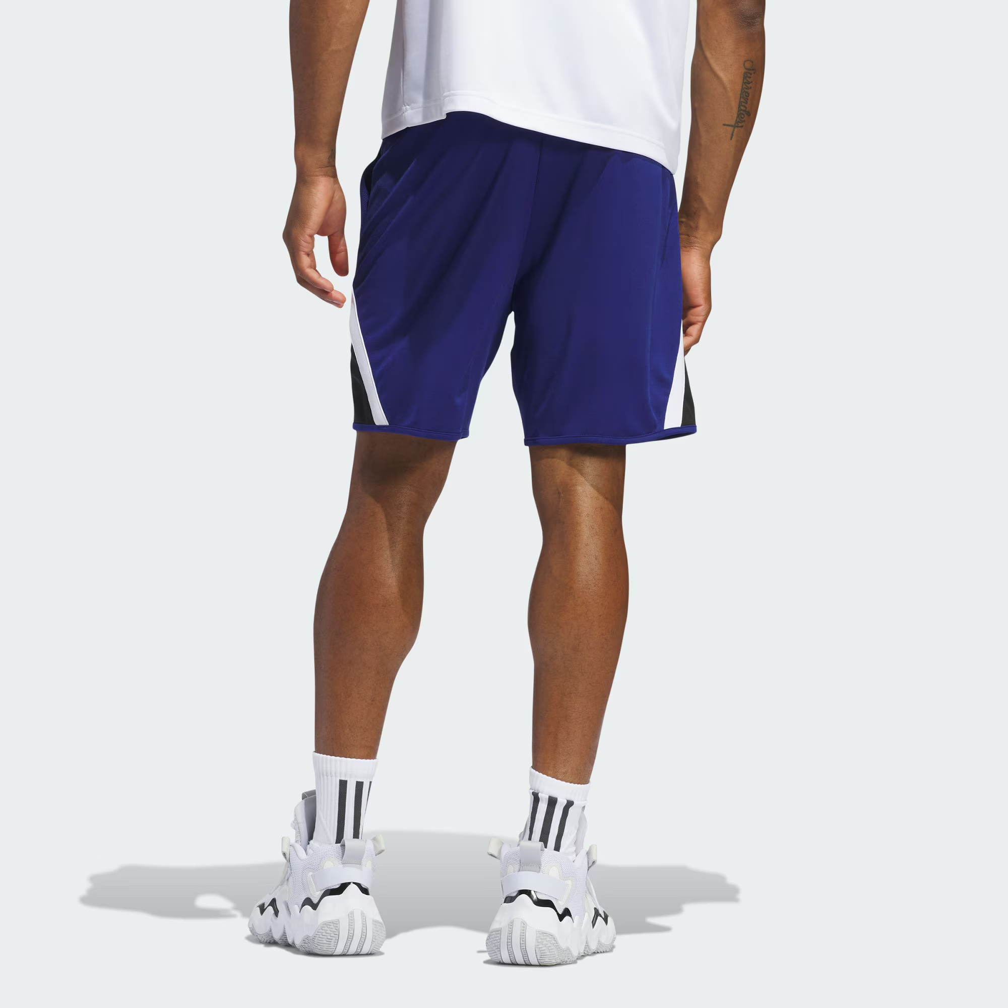 Adidas PRO BLOCK Basketball Shorts Men’s Victory Blue/Black