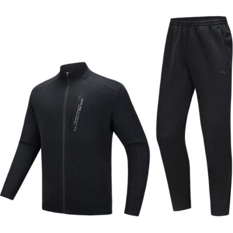 Anta Variety Training Collection Casual Sportswear Men’s Basic Black