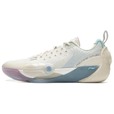 Li Ning All City 13 Low top Basketball Shoes Men’s White Blue