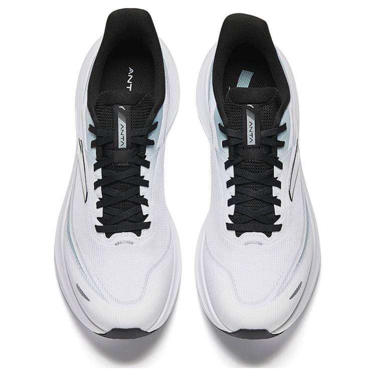 CHAOJIANTA Slip Resistant And Breathable Low top Casual Running Shoes Men’s White Blue