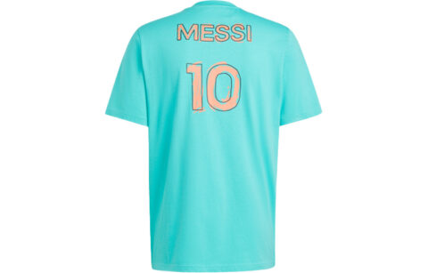 Adidas Messi Soccer Jerseys Men’s Half Mint Green Moderate Straight Fit