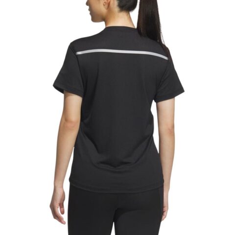 Adidas Own The Run Running T Shirt Women’s Black/Dark Silver Gray