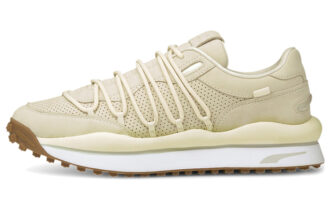 PUMA Lace Rider Prm Shoes Khaki/White