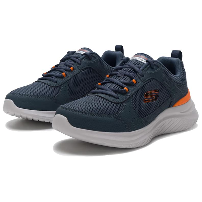 Skechers FLECTION 3.0 Abrasion Resistant Breathable Running Shoes Men’s Marine Blue