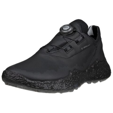 Ecco GOLF BIOM H5 BOA Leather Waterproof Low top Golf Shoes Women’s Black