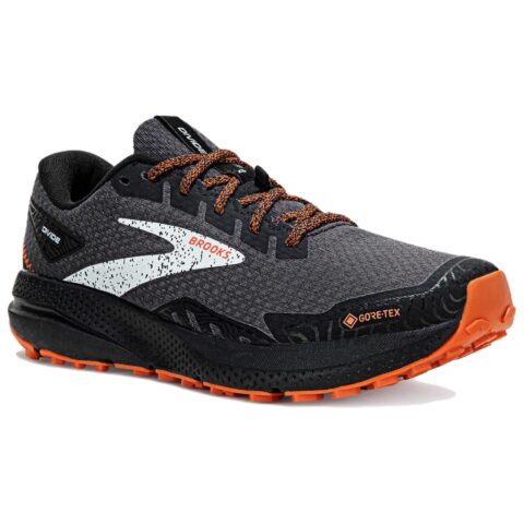 Brooks Divide Slip Resistant Low top Running Shoes Men’s Black Orange
