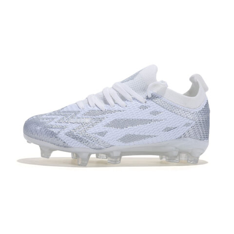 Jifffly FG Firm Ground Artificial Turf Cushioning Abrasion Resistant Breathable Coverage Impact Resistant Soccer Shoes