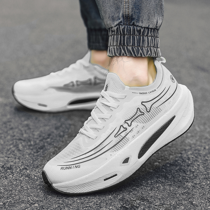 HEIWEILU Breathable Lightweight Breathable And Lightweight Low top Casual Marathon Physical Fitness Test Physical Exam