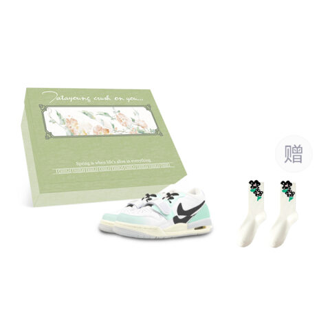 Jordan Legacy 312 Low top Vintage Basketball Shoes Men’s White Green Black