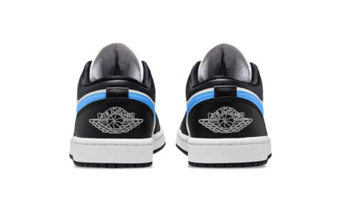 Jordan Air Jordan 1 Lake Blue Support Low top Vintage Basketball Shoes Unisex Blue White