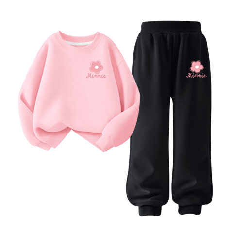 Disney Kids Casual Sportswear Crew Neck Moderate
