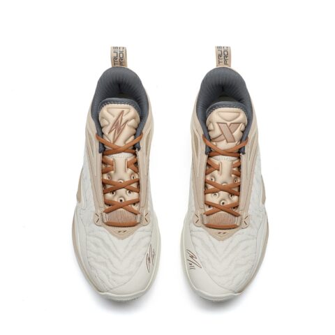 XTEP Zhang Zhenlin 1st Generation Game Ready Slip Resistant Abrasion Resistant Low top Basketball Shoes Men’s