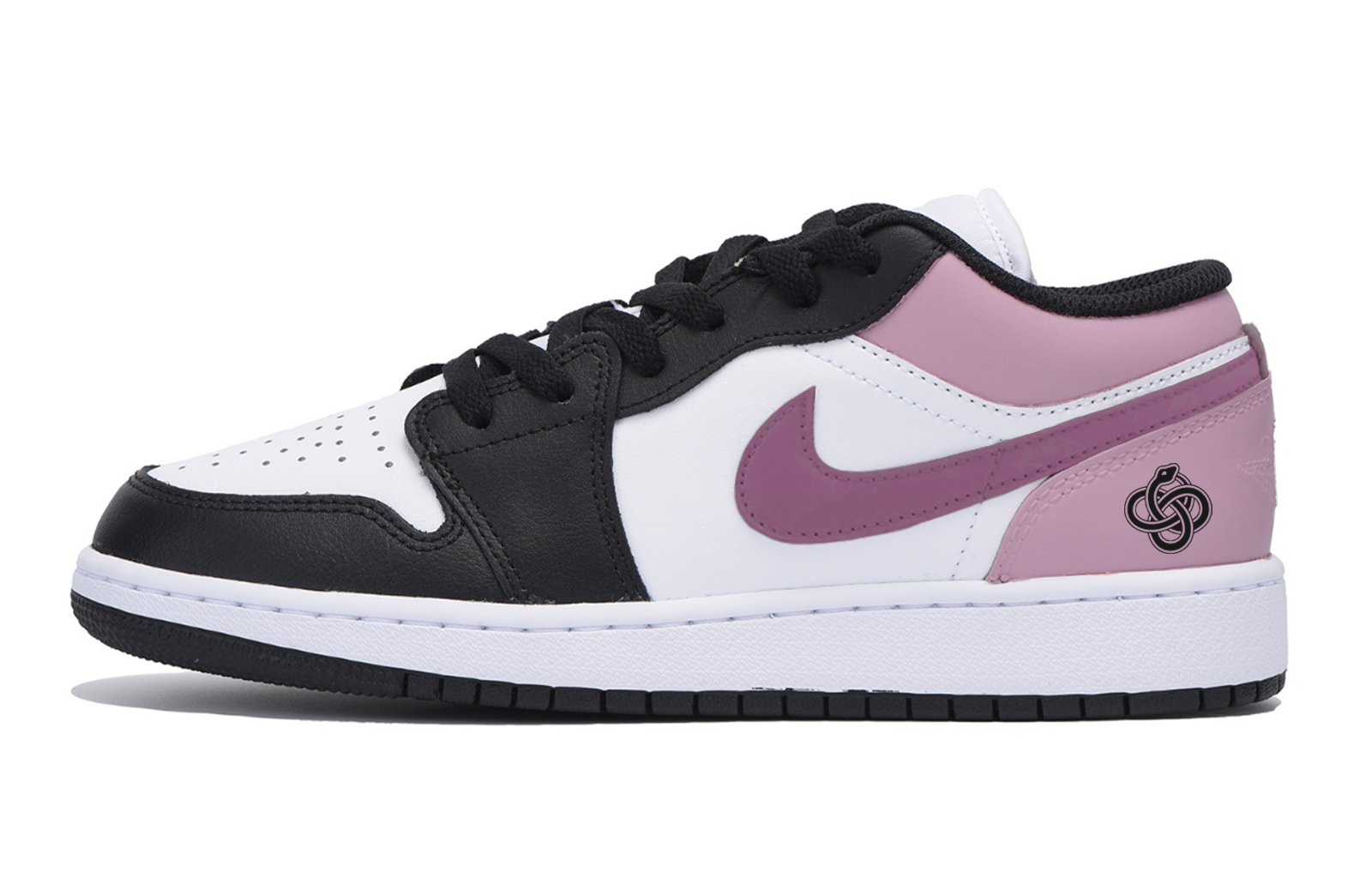 Jordan Air Jordan 1 Vintage Basketball Shoes Men’s Low Top Black Pink