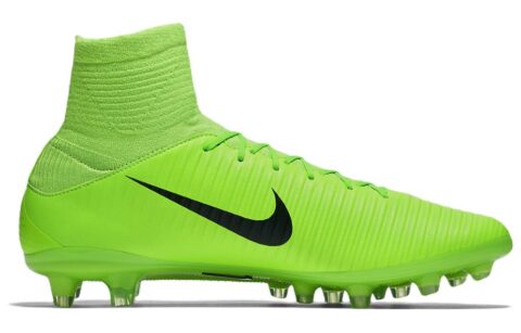 Nike MERCURIAL VELOCE 3 Comfortable AG Artificial Ground Textile, Leather Cushioning Slip Resistant Abrasion Resistant