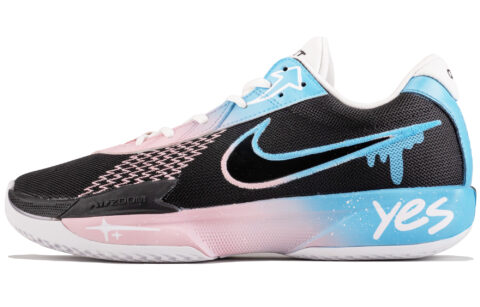 Nike Air Zoom G.T. Cut Academy Fabric Abrasion Resistant Breathable Low top Basketball Shoes Unisex Black
