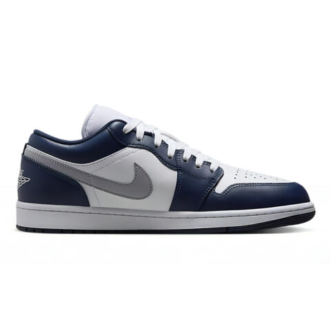 Jordan Air Jordan 1 Vintage Basketball Shoes Women’s Low Top White/Blue