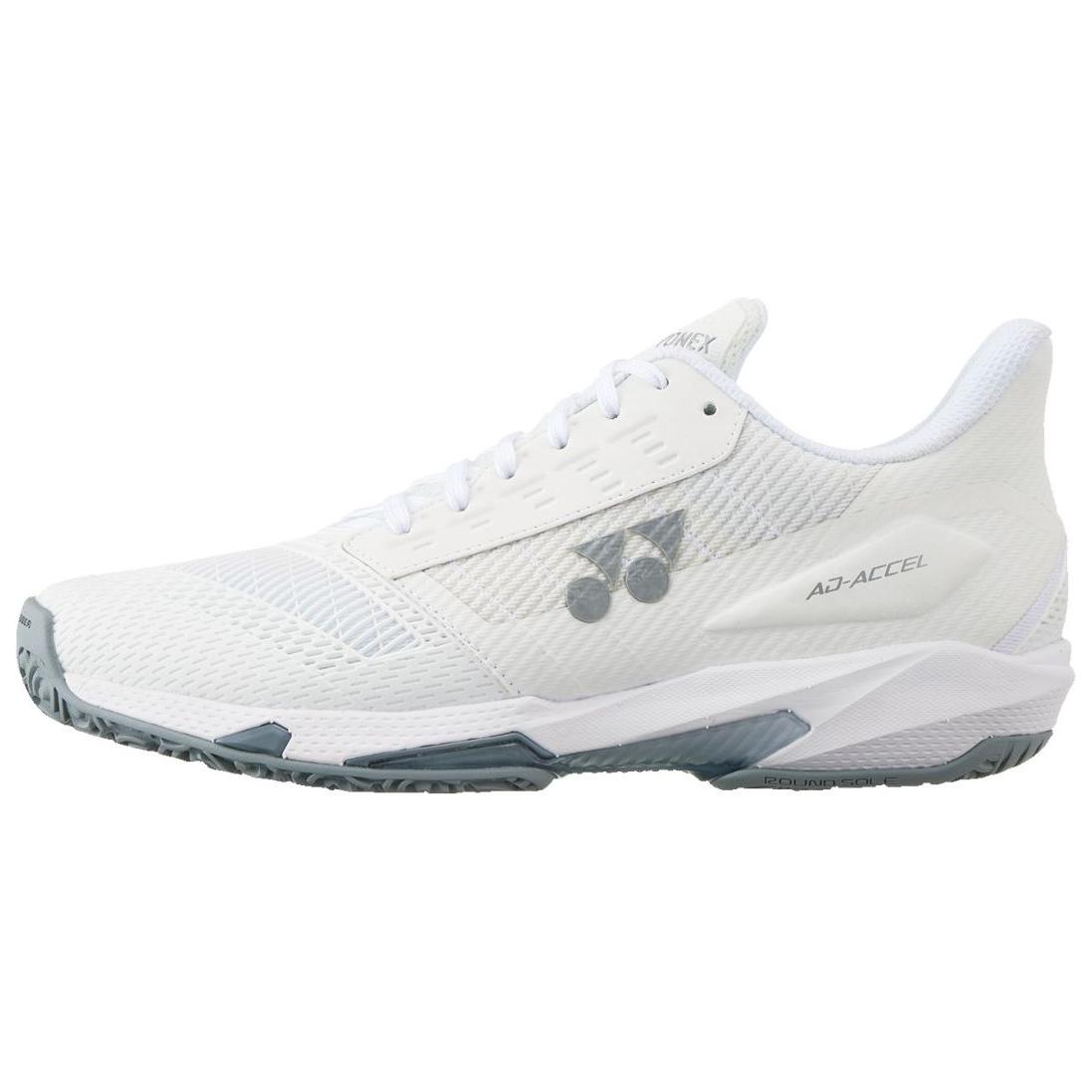 YONEX Slip Resistant Abrasion Resistant Low top Tennis Shoes Unisex White