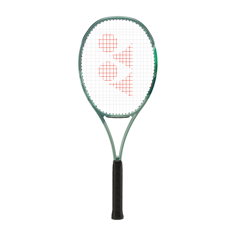 YONEX PERCEPT 97D 320G Racket Weight 97 Square Inch Head Size Olive Green Unisex Carbon Fiber Tennis Rackets