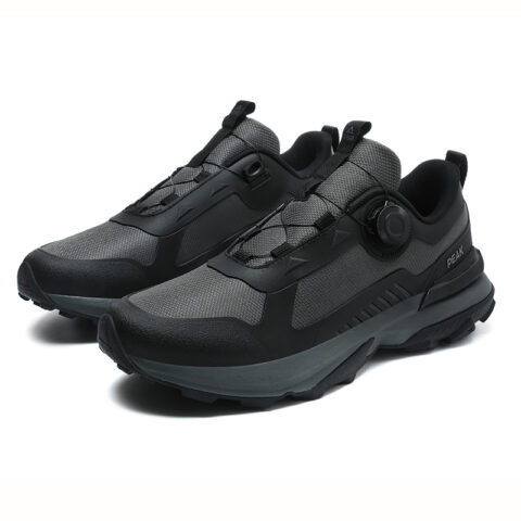 PEAK Taichi 7.0 Cushioning Slip Resistant Abrasion Resistant Low top Training Shoes Men’s Magnet Gray Black