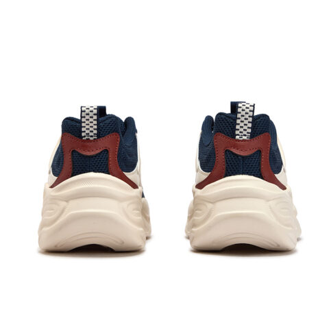 361° Abrasion Resistant Breathable Low top Casual Running Shoes Men’s White Blue Red