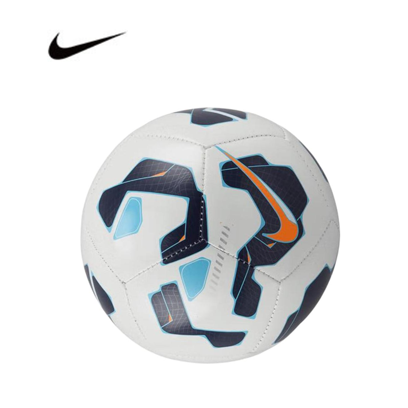 Nike Size 1, Size 4, Size 5 Soccer Ball TPU Seamless Thermal bonding Unisex White Black Blue