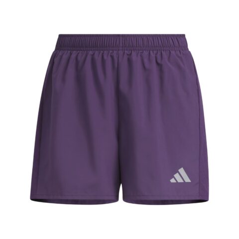 Adidas Running Shorts Women's Aurora Plum Purple/Dark Silver Gray Moderate