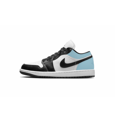 Jordan Air Jordan 1 Cushioning Slip Resistant Low top Vintage Basketball Shoes Women’s Blue
