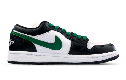 Jordan Air Jordan 1 Slip Resistant Abrasion Resistant Low top Vintage Basketball Shoes Women’s White