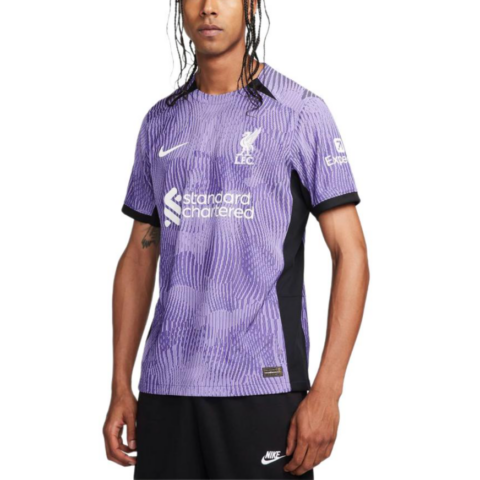 Nike Dri Fit ADV Match Soccer Jersey Liverpool Team Unisex Purple