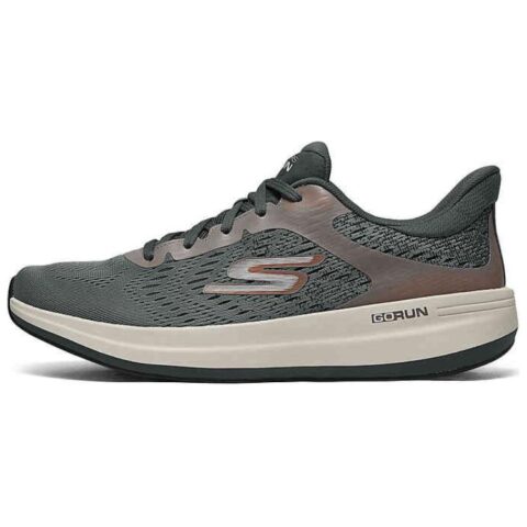 Skechers GO RUN PULSE 2 Comfortable Abrasion Resistant Low top Running Shoes Men’s Gray