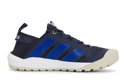 Adidas DAROGA 25 Mountaineering & Hiking Shoes Unisex Low Top White/Blue/Yellow