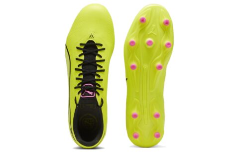 PUMA King Pro AG Artificial Ground FG Firm Ground Soccer Shoes Unisex Green Black