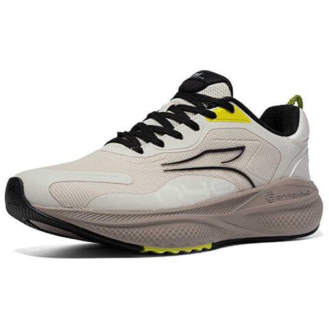 361° Fashion Trend Slip Resistant Abrasion Resistant Low top Running Shoes Men’s Beige Umber Black